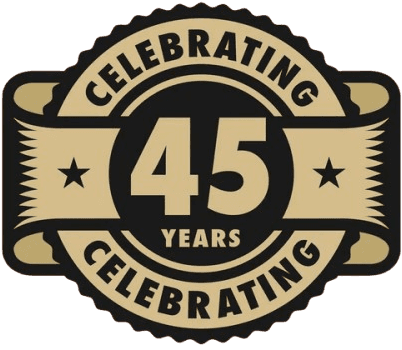 45 Years Badge