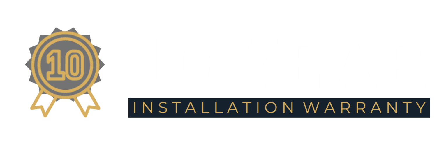 10 Year Installation Warranty Badge